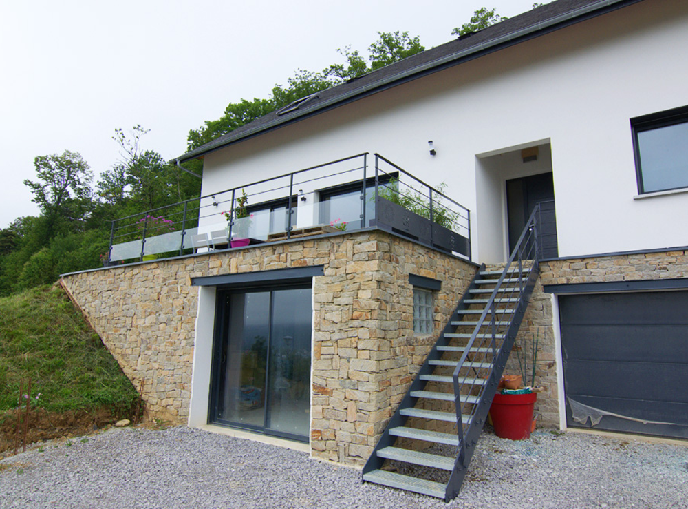 Escalier droit – Réf DLY