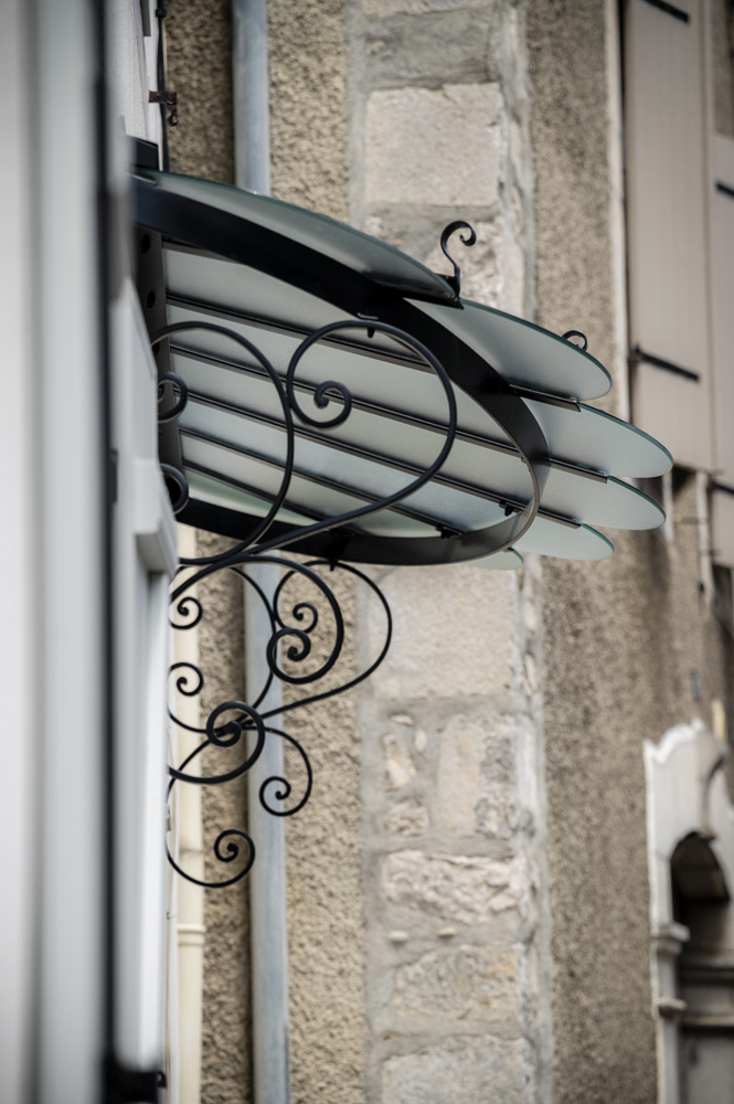 Marquise en fer forgé – Réf SCE